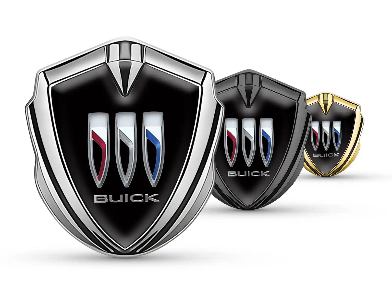 Buick Cupolato Emblema Badge Stile Pro Inox